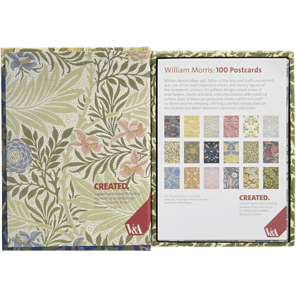 Открытки на английском языке "William Morris: 100 Postcards"  - 6
