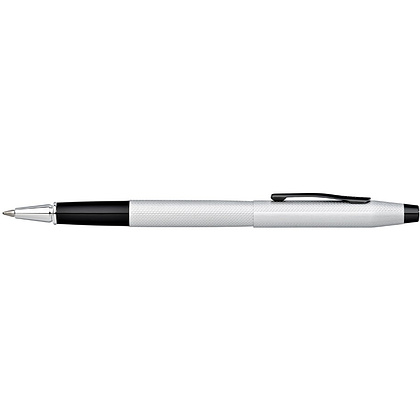 Ручка роллер Cross "Classic Century", 0,7 мм, черный, серебристый, стерж. черный - 2