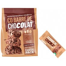 Конфеты "Co barre de CHOCOLAT" с темной глазурью, 135 гр, мультизлаковые 