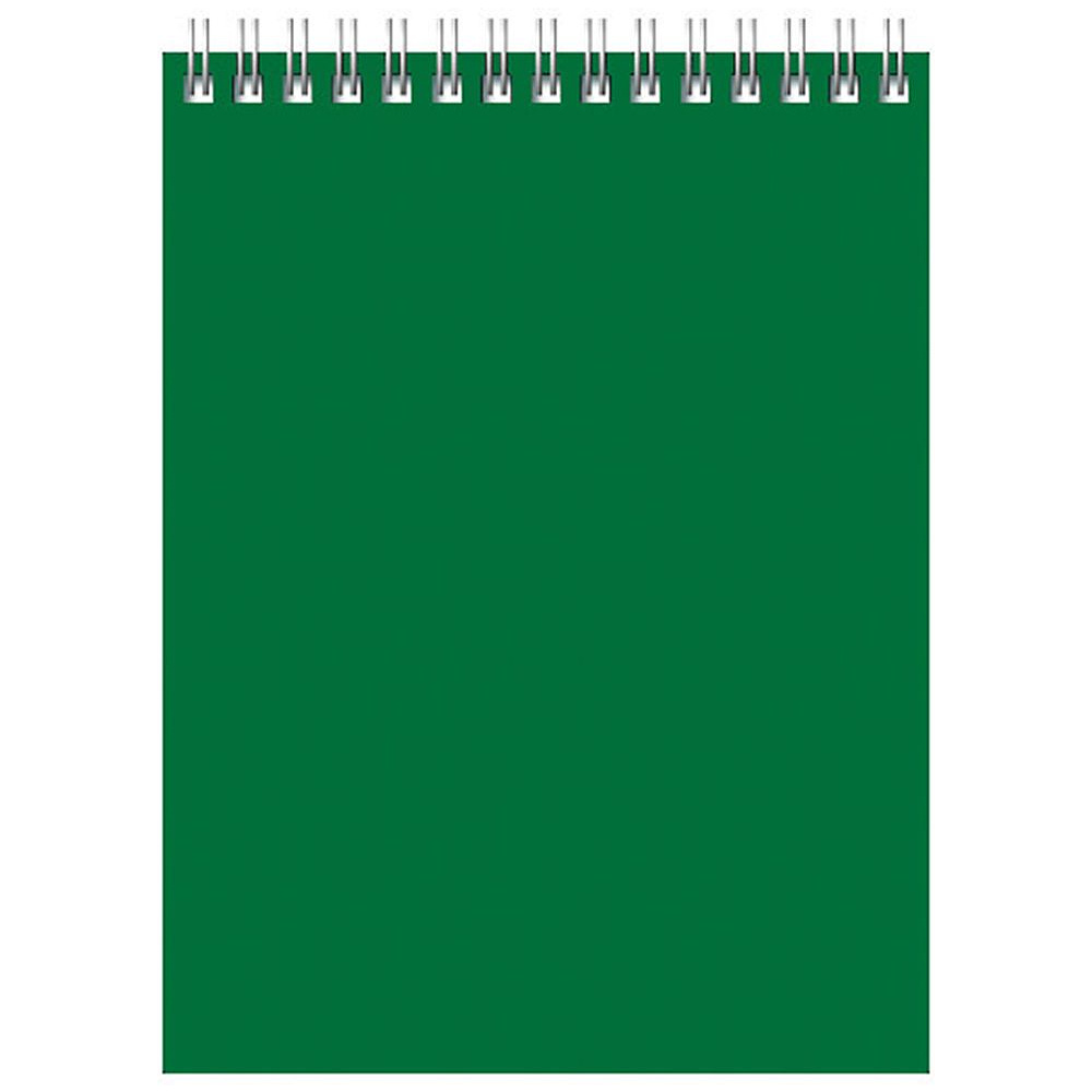 Блокнот "Для конференций", А5, 60 листов, клетка, зеленый