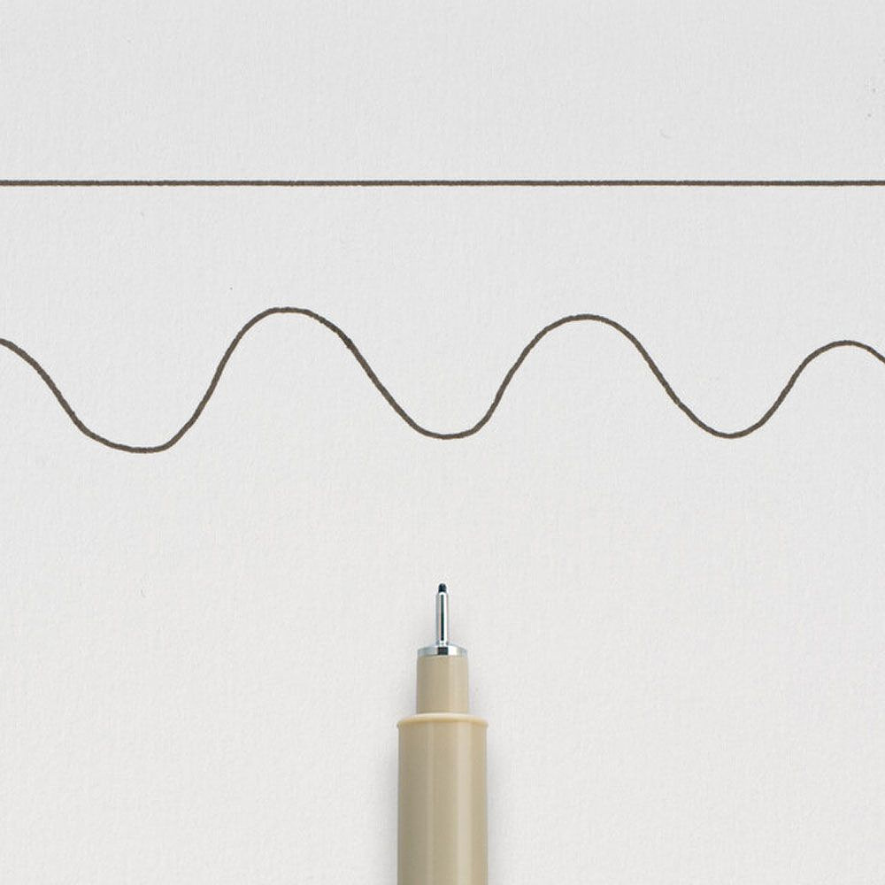 Ручка капиллярная "Pigma Micron", 0.35 мм, черный - 2