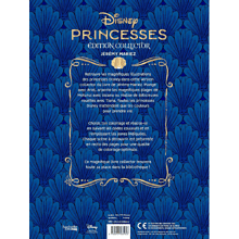 Раскраска по номерам на французском языке "Coloriages mystères Disney Collector - Princesses"