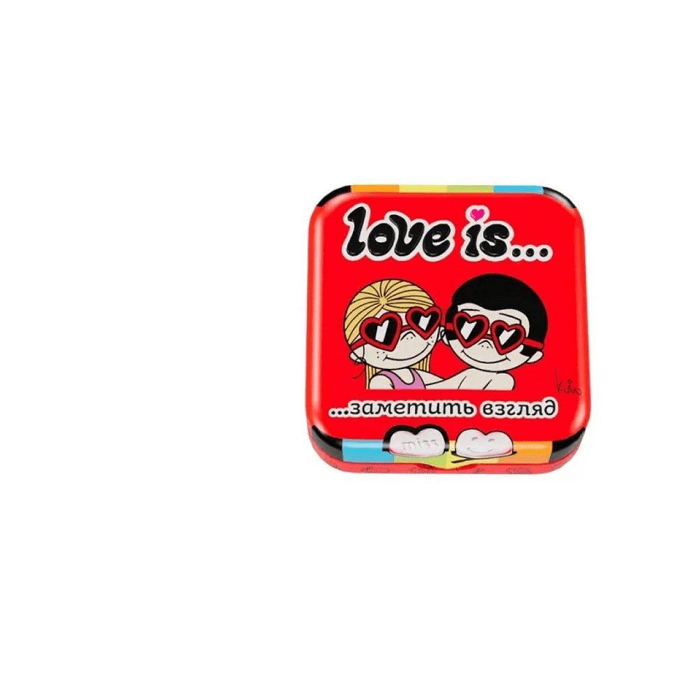 Драже "Love is...", клубника, 20 г