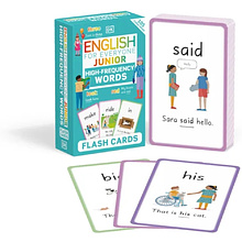 Карточки на английском языке "English for Everyone Junior: High Frequency Words Flash Cards" 