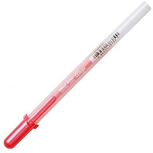 Ручка гелевая "Gelly Roll Glaze", 0.6 мм, прозрачный, стерж. красный