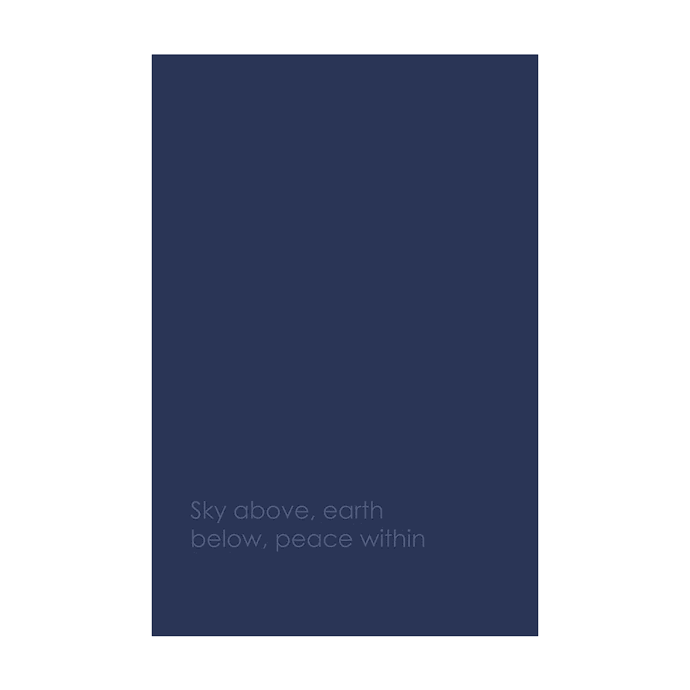 Ежедневник недатированный "Every Day. Peace",  A5, 176 листов, синий - 3