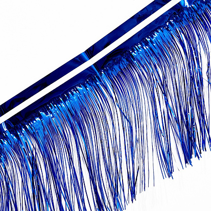 Гирлянда "Дождик", 2 м, ПВХ, с липкой лентой, синий - 4