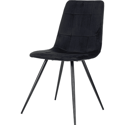 Стул Бюрократ "CH-K1_4", ткань, черный, металл, комплект 4 штуки - 4