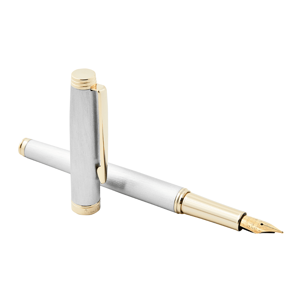 Ручка перьевая "Pierre Cardin Shine", F, серебристый - 6