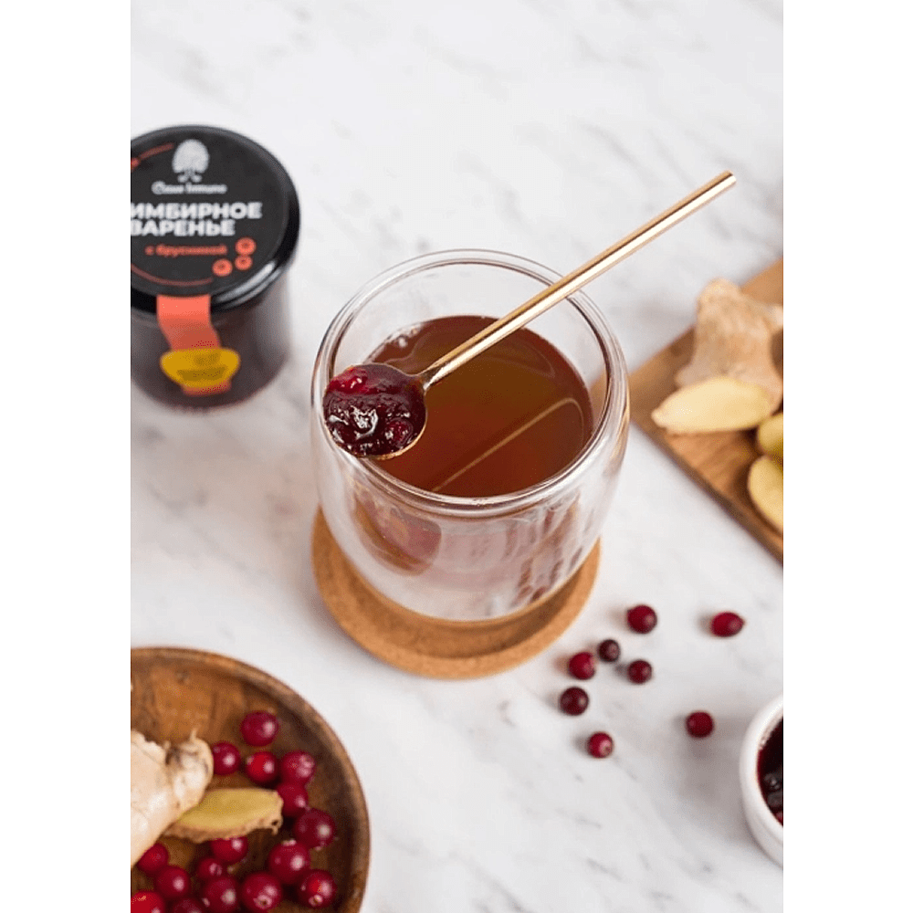 Варенье "Immuno Booster", имбирное с брусникой, 70 г - 3