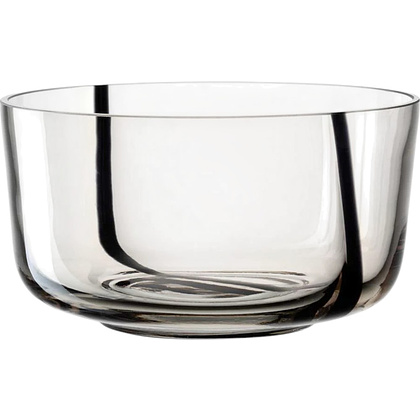 Чаша стеклянная "Alveo", 21 см, прозрачный коричневый