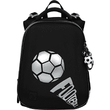 Рюкзак школьный "ERGO First Football style", черный