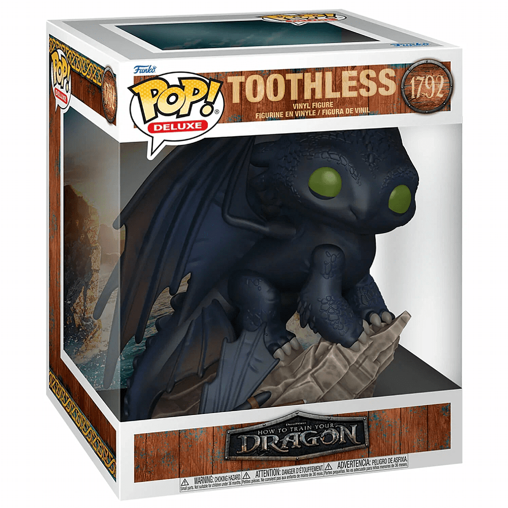 Фигурка Funko POP! Deluxe, Как приручить дракона: Беззубик - 2