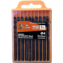 Сверло по металлу M-Lion, MHD427510P, 4,2х75 мм, 10 шт/упак