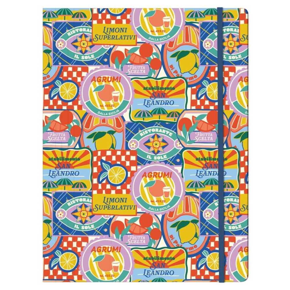 Папка на резинках "Dolce Amore", А+, 15 мм, разноцветный