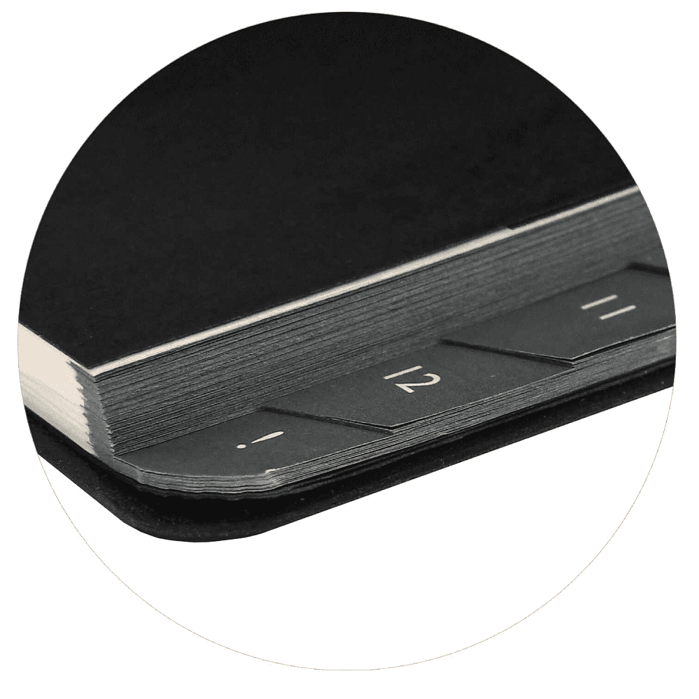 Еженедельник датированный "Буйвол", 149х211 мм, 160 страниц, черный, 2026 - 9