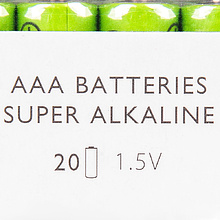 Батарейки алкалиновые Q-Connect "AAA/LR03", 20 шт.
