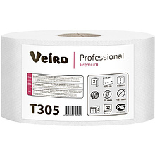 Бумага туалетная "Veiro Professional Premium", 2 слоя, 1 рулон, 170 м