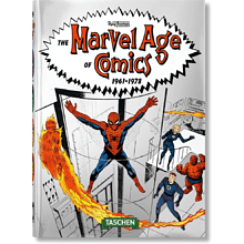 Книга на английском языке "The Marvel Age of Comics 1961-1978", Roy Thomas