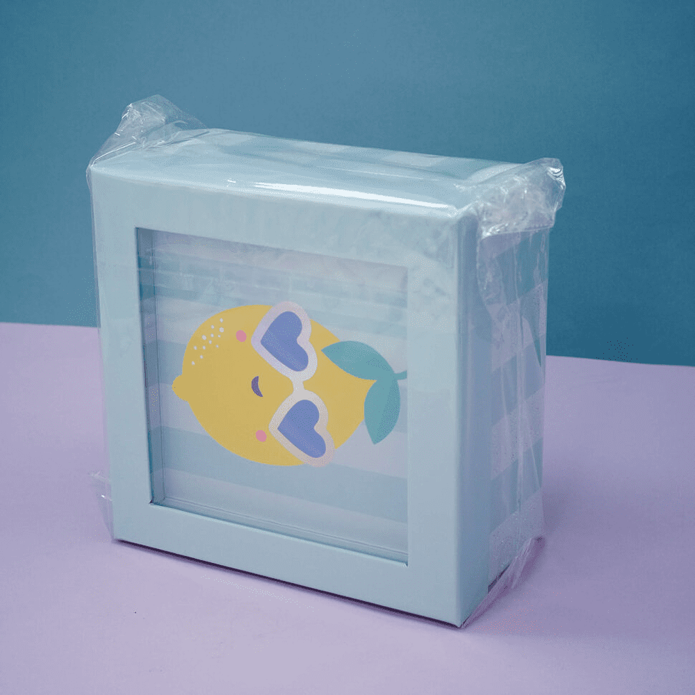 Коробка подарочная "Lemon glass", 19х19х9.5 см - 3