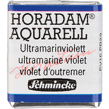 Краски акварельные "Schmincke Horadam", 495 ультрамарин фиолетовый, полукювета