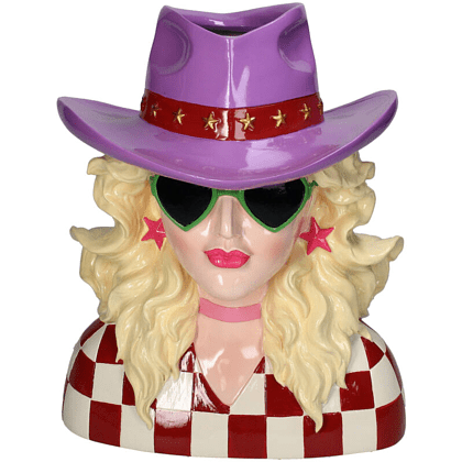 Ваза "Cowgirl", разноцветный