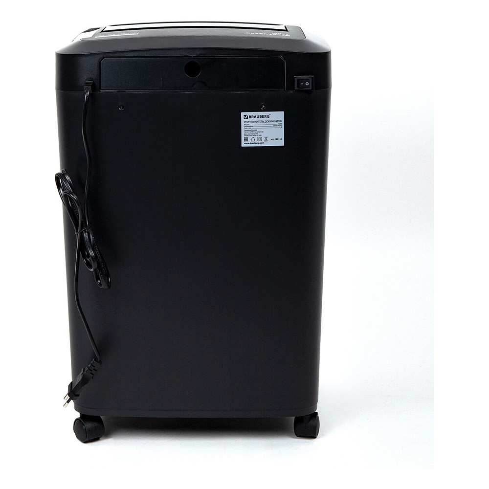 Уничтожитель "BRAUBERG AUTO 150M", 3x10 - 8