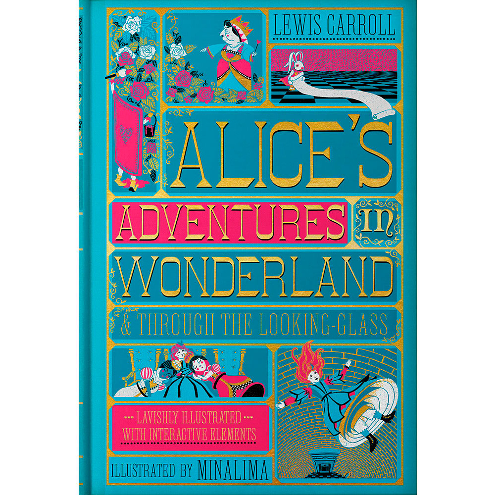 Книга на английском языке "Alice`s Adventures in Wonderland & Through – MinaLima Ed HB", Кэрролл Л.