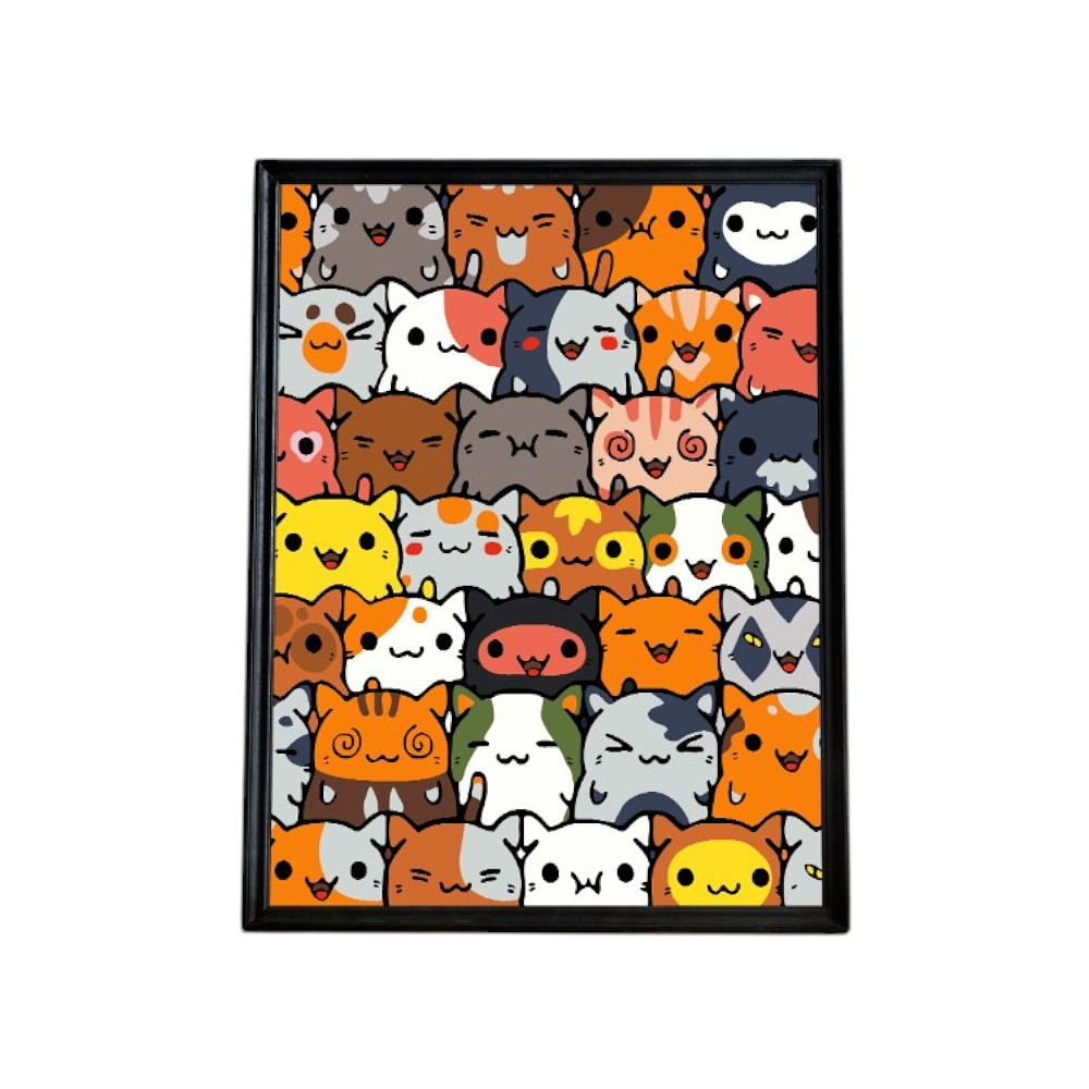 Картина по номерам "Котики" Картина по номерам "Котики"