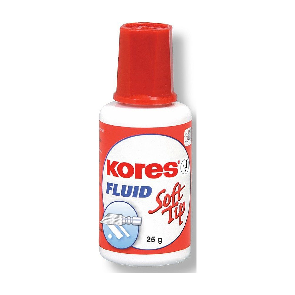 Корректор "Kores fluid soft tip", жидкость, 25 мл
