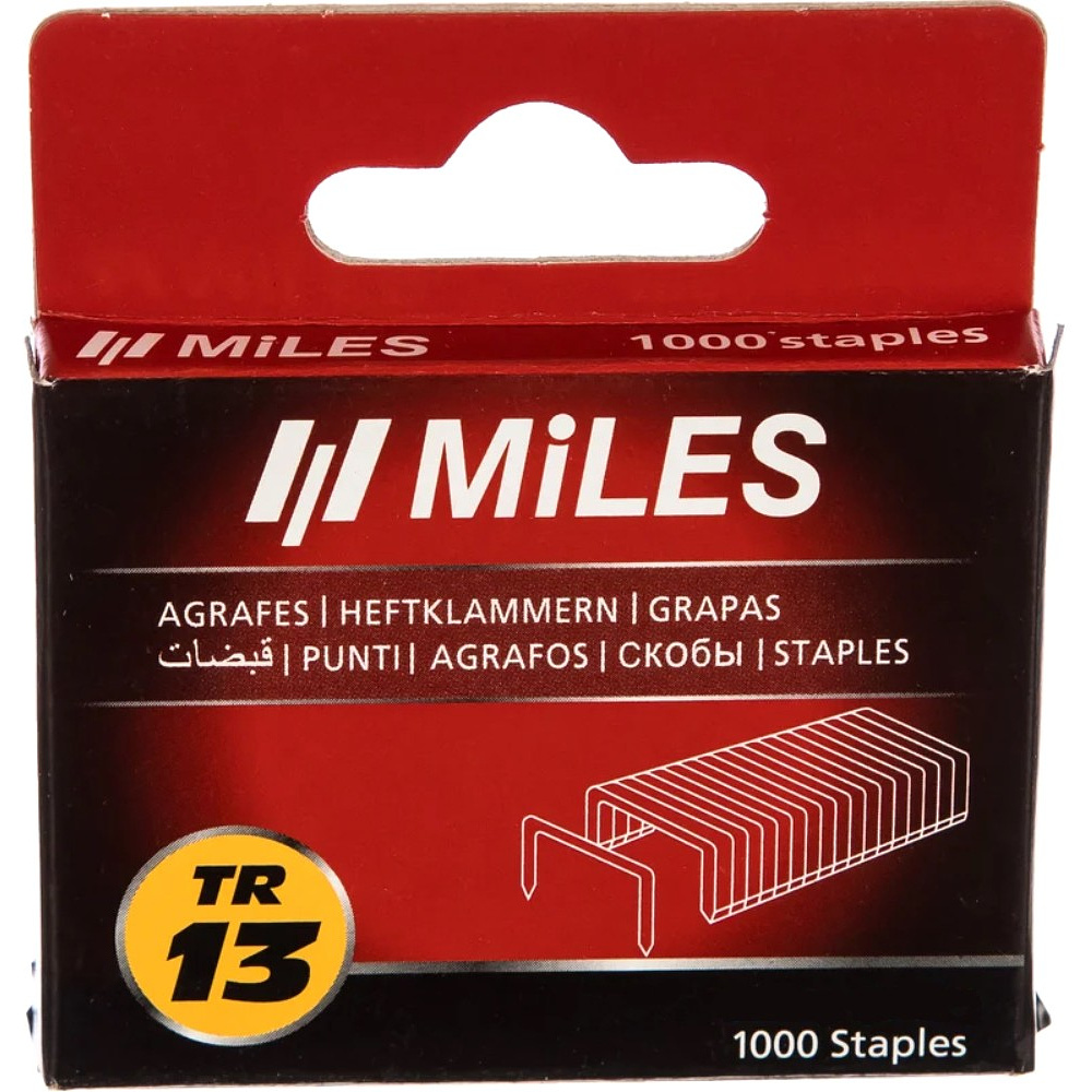 Скоба Miles TR-13, 14 мм, 1000 шт  - 4