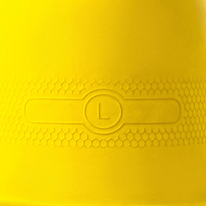 Перчатки латексные HQ Profiline, р-р M, с х/б покрытием, желтый - 6