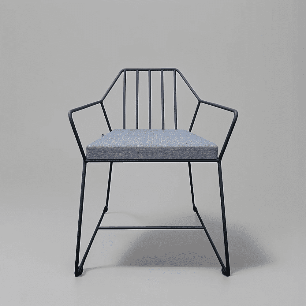 Кресло ALLERD MILORD, ткань, графит