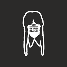 Блокнот «We wear black», А6, черный