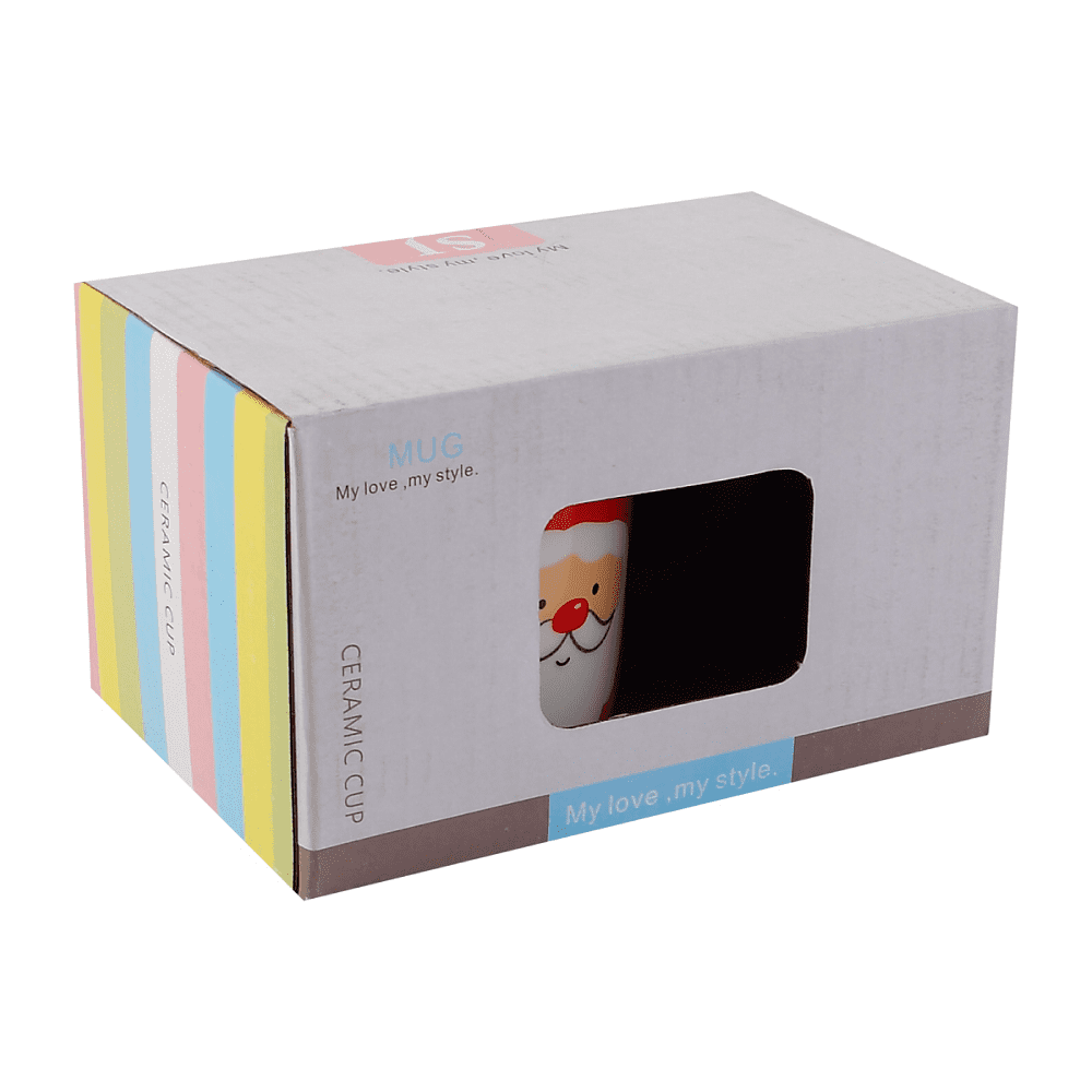 Кружка керамическая "Новый год", 250 мл, ассорти - 6