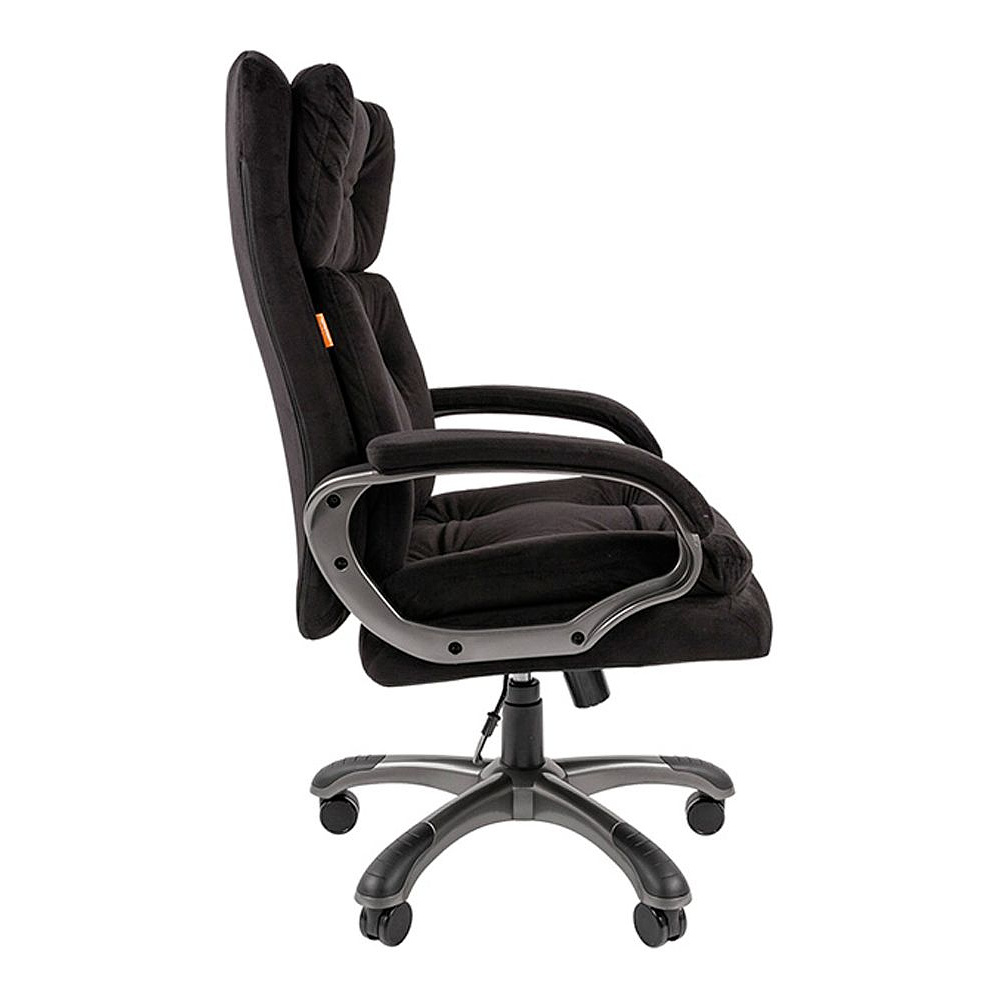 Кресло для руководителя "Chairman 442", ткань, пластик, черный - 3