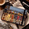 Скетчбук "Дождливый вечер", Ольга Шкарубо, 21х14,8 см, 140 г/м2, 80 л., черный - 2