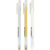Набор ручек капиллярных "Sketchmarker", 3 шт, белый, золото, серебро - 2