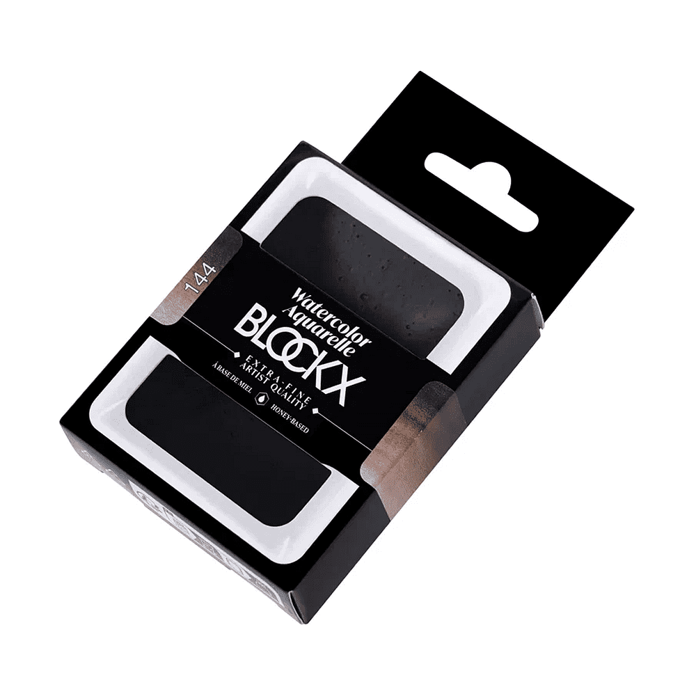 Краски акварельные "Blockx. Giant pan", 144 сепия, 18 мл., кювета - 2