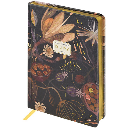 Ежедневник недатированный Bruno Visconti "Ночные цветы", А5, 240 страниц, разноцветный - 2