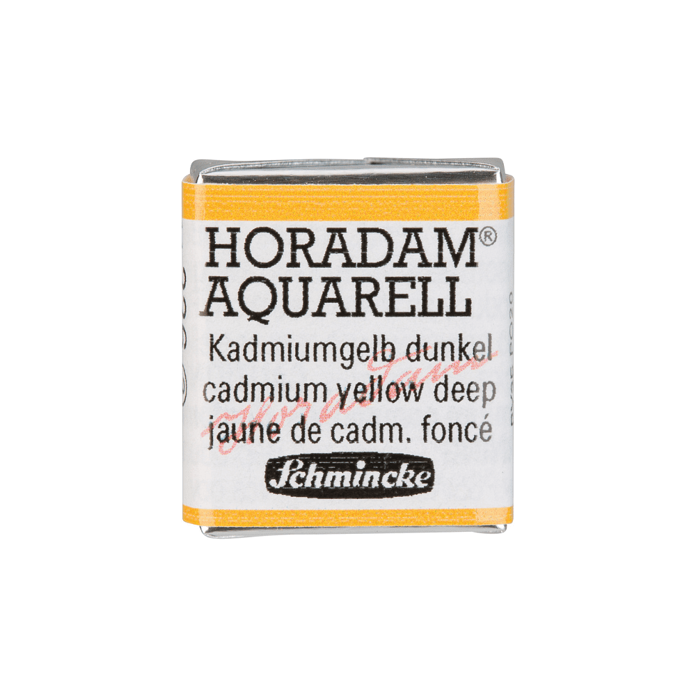 Краски акварельные "Schmincke Horadam", 226 кадмий желтый темный, полукювета