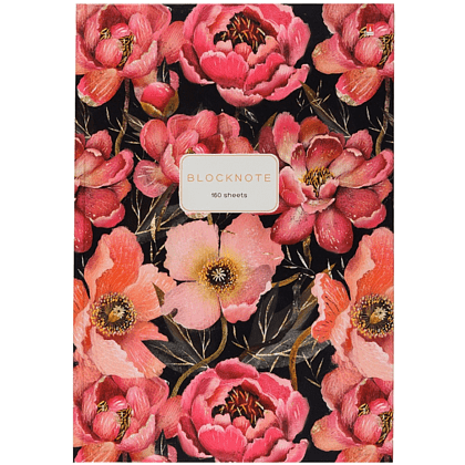 Блокнот "Flora. Pink Blossom", A4, 80 листов, клетка, розовый - 2