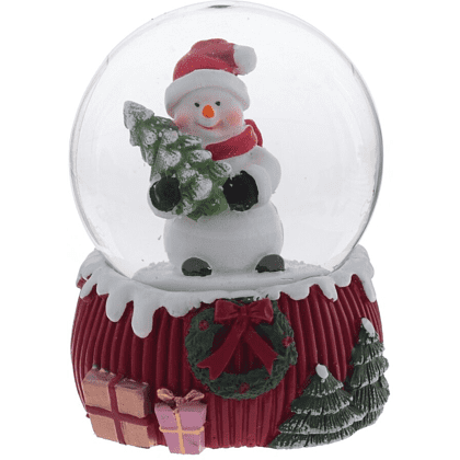 Фигурка "Мишка, Снеговик, Дед Мороз, Олень", 6.5х6.5х9 см, ассорти - 3