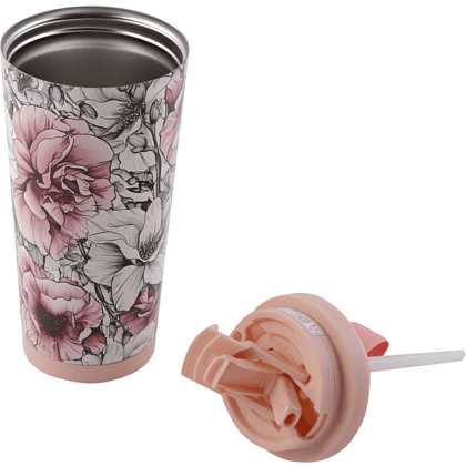 Термокружка "Цветочный шик", 530 мл, ассорти - 4