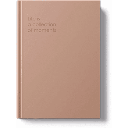 Ежедневник недатированный "Every Day. Moments", A5, 176 листов, темно-бежевый 