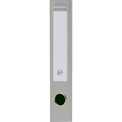 Папка-регистратор "Exacompta", A4, 70 мм, ПВХ, серый - 7