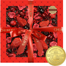 Шоколад темный "Бэррифест", 150 г, с новогодней биркой 