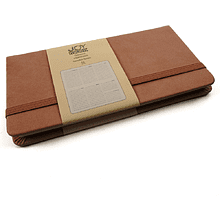 Планинг надатированный "Joy Book. Крем-брюле", искусственная кожа, на резинке, коричневый