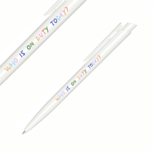 Набор ручек шариковых автоматических "Ручка отличника", 1.0 мм, белый, стерж. синий, 5 шт
