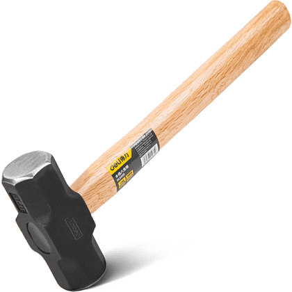 Кувалда Deli YS DL5203, 1.4 кг, деревянная рукоятка